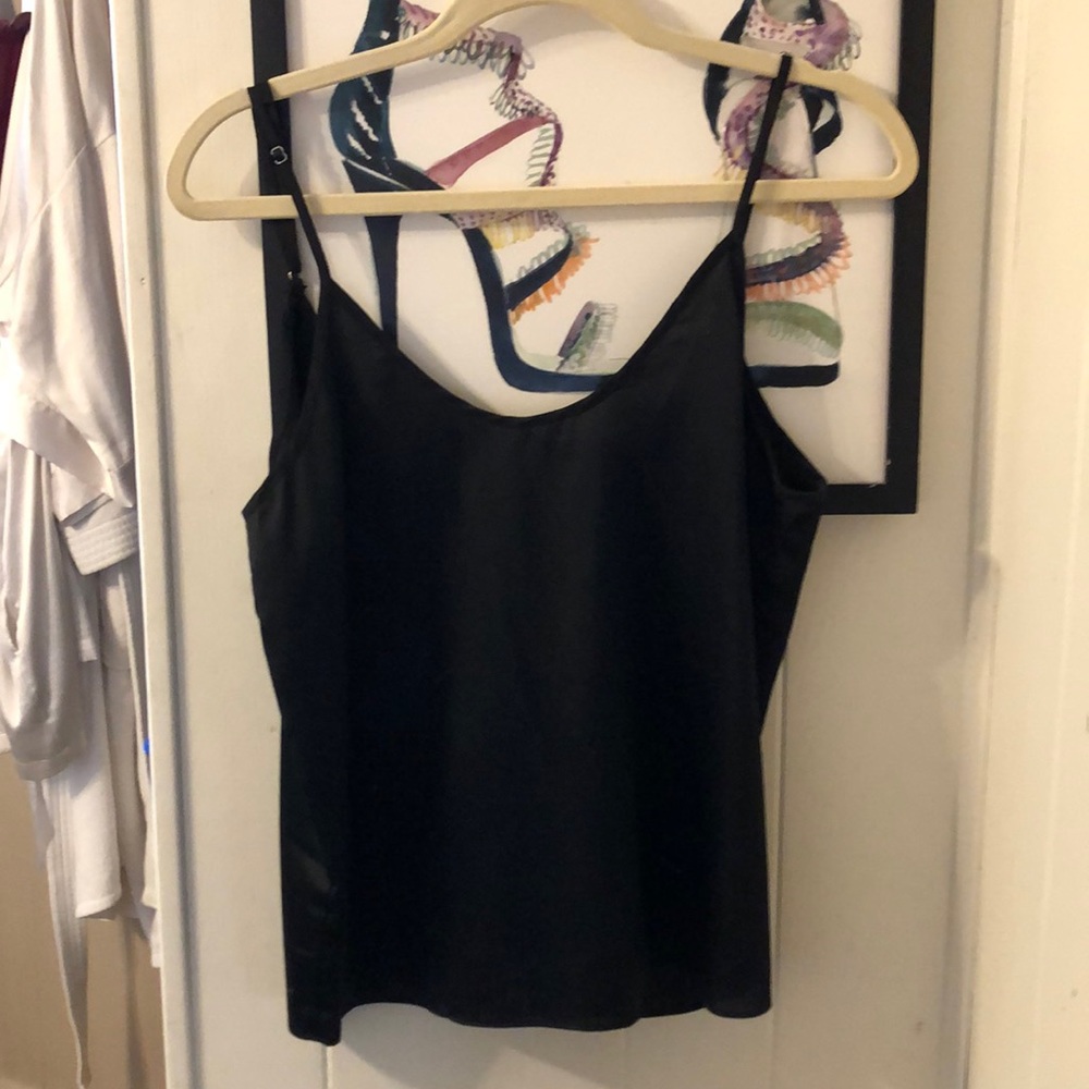Victoria + Sophia Black Cami